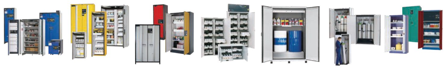 Armoires sécurisées, produits chimiques